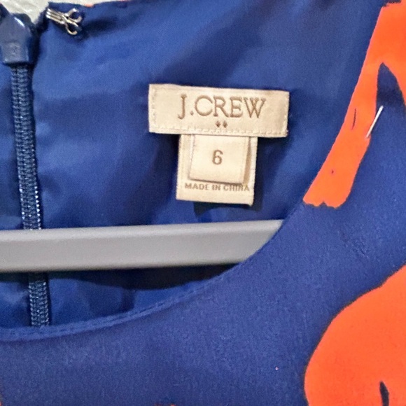 J. Crew Sleeveless Tropical Floral Midi Dress. Women’s Size 6. Like New!! - Picture 4 of 5